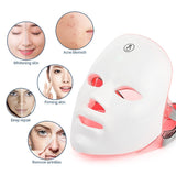 Máscara de LED para beleza facial e cuidados com a pele